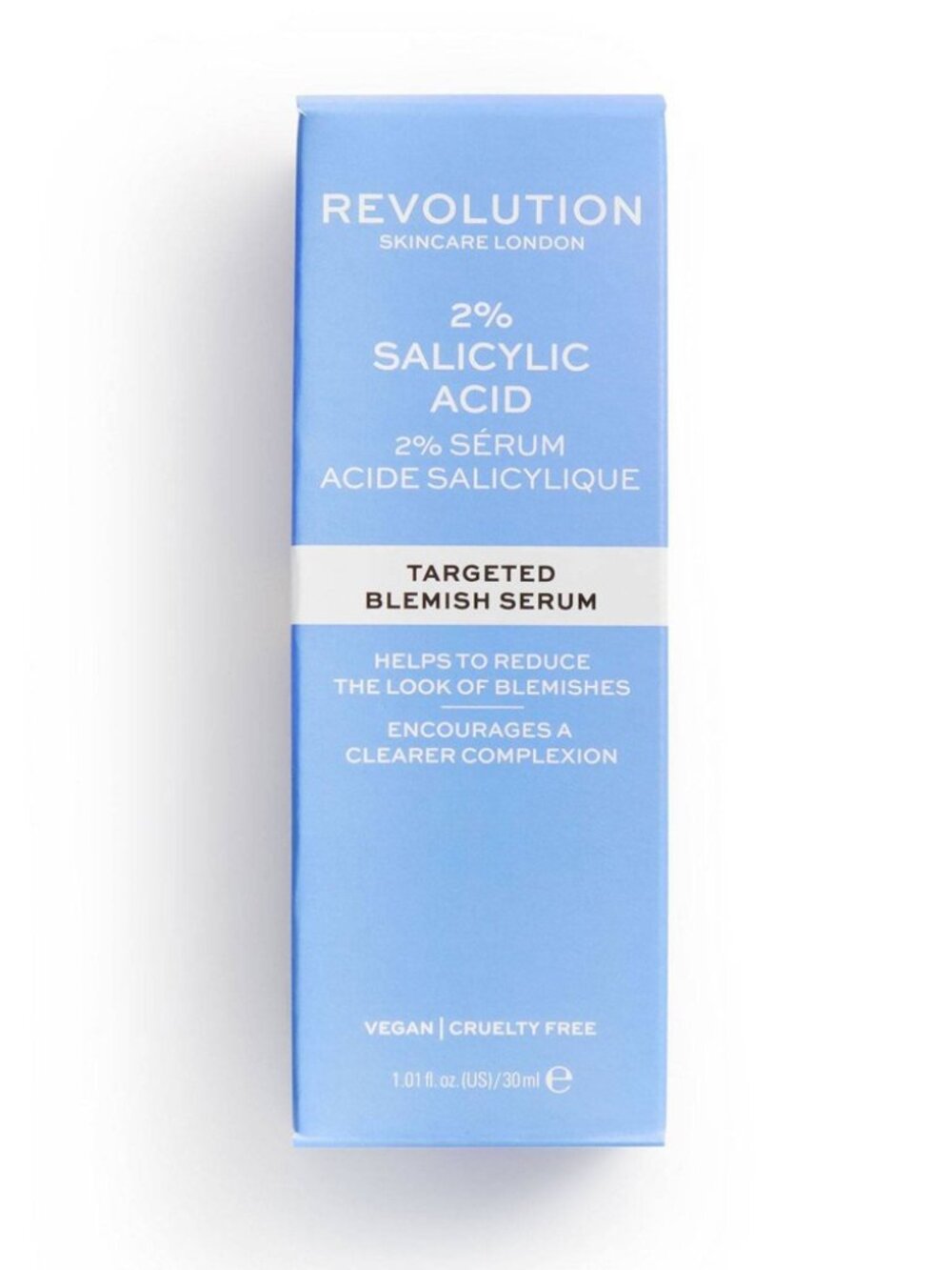 Makeup Revolution Skincare Targeted Blemish Serum 2% Salicylic Acid - 1.01 Fl Oz